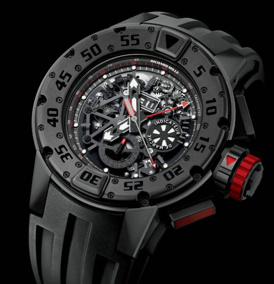Richard Mille Replica Watch RM 032 Dark Diver Chronograph Brown PVD 532.45C.91D-1